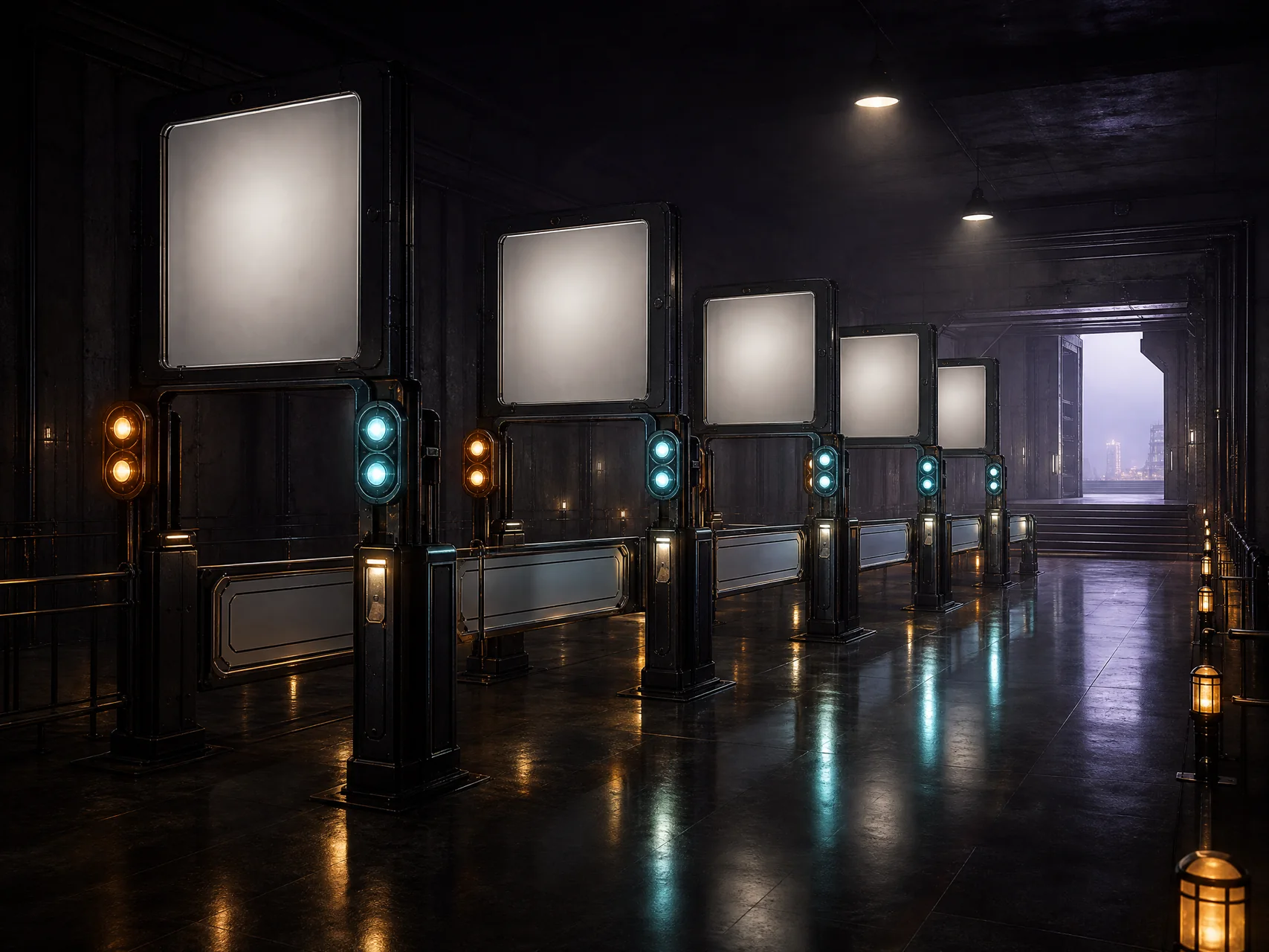 Store-readiness control room with approval gates